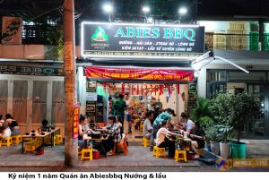 Kỷ niệm 1 năm của quán ăn Abiesbbq Nướng “lẩu