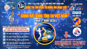 Giới thiệu cuộc thi âm nhạc “Giọng Hát Vàng Tình Ca Việt Nam” (mùa 1 – 2024)