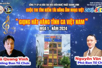 Giới thiệu cuộc thi âm nhạc “Giọng Hát Vàng Tình Ca Việt Nam” (mùa 1 – 2024)